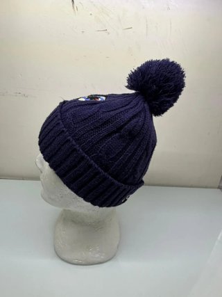 Berretto Sampdoria Blu Pompon Logo