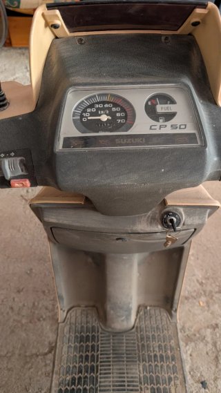 Suzuki Lido 50 Beige Scooter