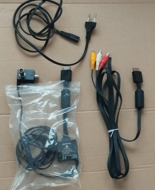 Solo consola y cableado playstation 1 fat