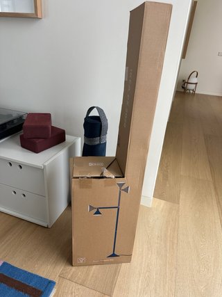 Lámpara de pie azul Ikea PS 2026