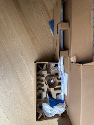 Lámpara de pie azul Ikea PS 2026