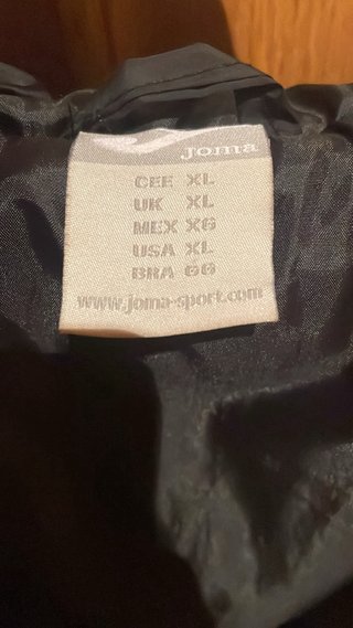 Abrigo Joma Negro y Blanco