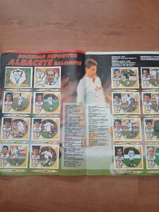 Álbum de cromos Liga Fútbol 94-95 COMPLETO