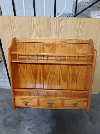Alacena madera pino 89x85 cm