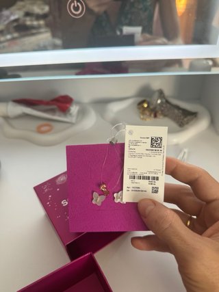 Pendientes mariposa oro y diamante