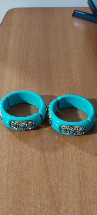Bracciali pasta di turchese artigianali