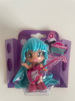Muñeca Pinypon Artista del Año Guitarra Rosa