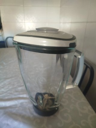 Vaso de licuadora de vidrio Braun