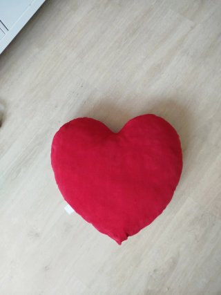Cojín Corazón Rojo Grande. 55x55cm