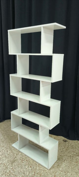 Estantería alta blanca 191cm