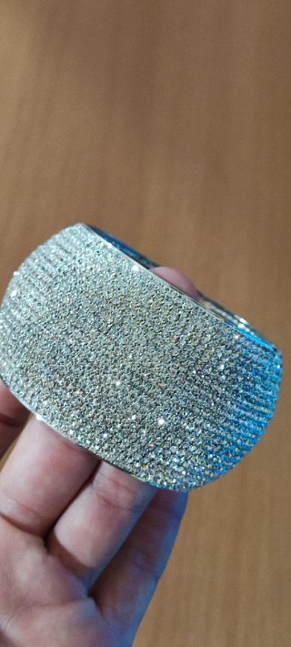 Bracciale vintage effetto cristallo