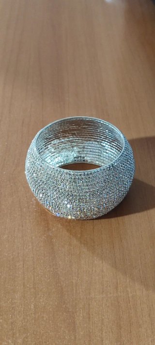 Bracciale vintage effetto cristallo