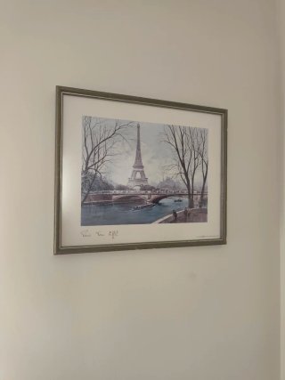 Cuadro Decorativo París Torre Eiffel