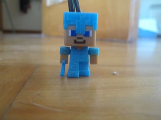Figura Minecraft Steve Diamante Kinder Joy