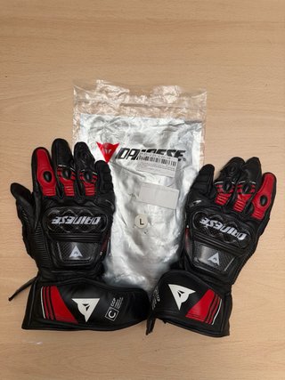 Guantes Dainese Druid 4 Negro/Rojo
