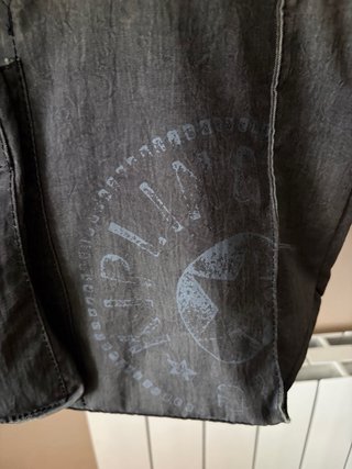 Bolso Kipling Tela Gris Oscuro