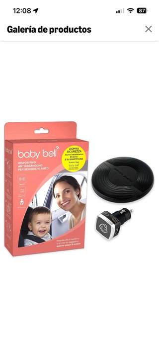 Baby Bell Sistema Anti-abandono Niños