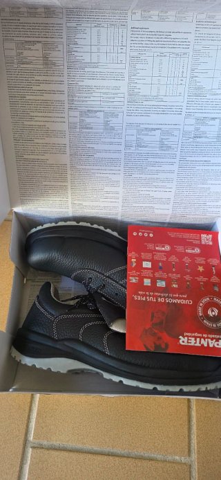 Zapatos de Seguridad ZION Talla 44 Negros