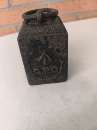 Pesa antigua inglesa 7 libras