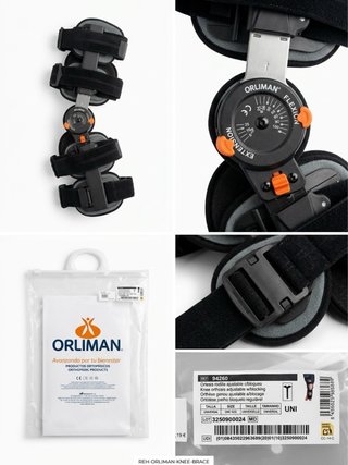 Ortesis de rodilla regulable con bloqueo Orliman 9