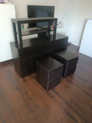 Pack Muebles Ikea Negro