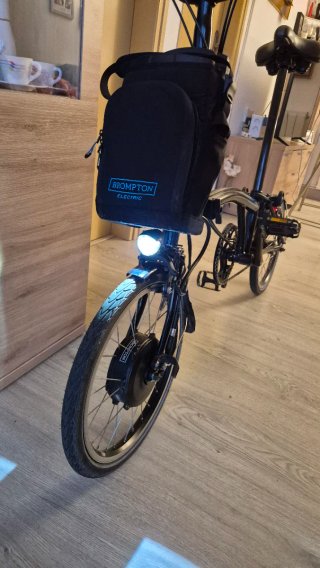 Brompton Eléctrica Plegable