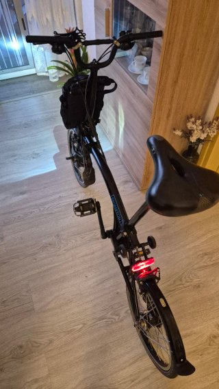 Brompton Eléctrica Plegable