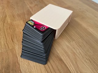 Caja estuche organizador para cartas de juego