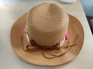 Lote 3 Sombreros Paja Veraniegos