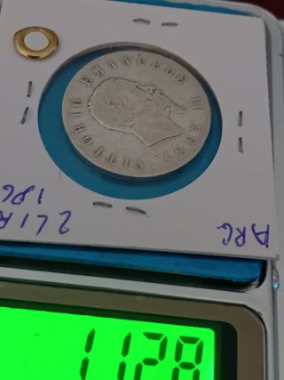 Moneta Argento Vittorio Emanuele