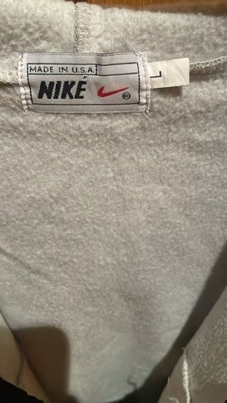 Sudadera Nike Gris y Negra