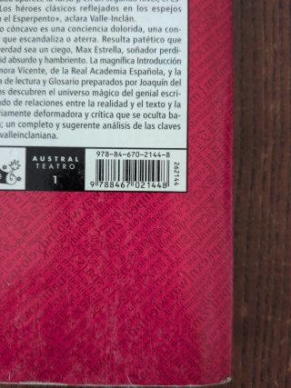 Libro Luces de bohemia