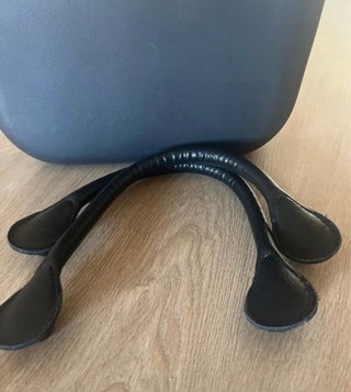 Bolso O bag mini negro y marrón