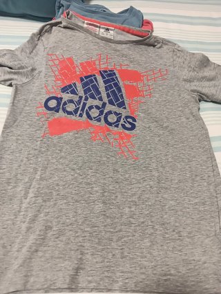 3 Camisetas Adidas Niño Talla 11/12