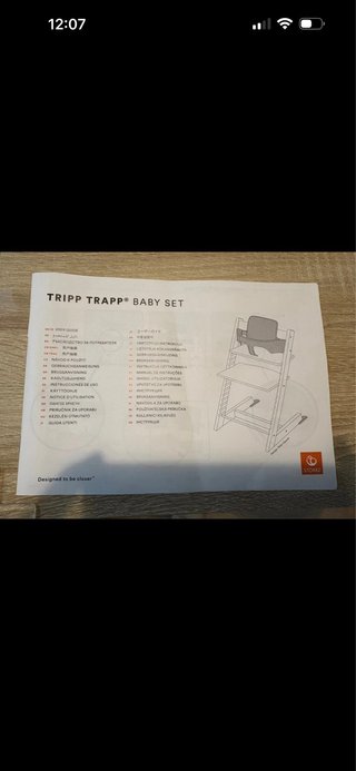 Stokke Tripp Trapp Baby Set Amarillo