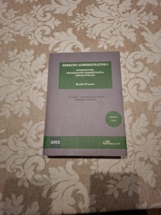 Derecho administrativo Introducción, organizaci...
