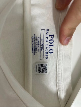 Camiseta Polo Ralph Lauren Blanca Talla M