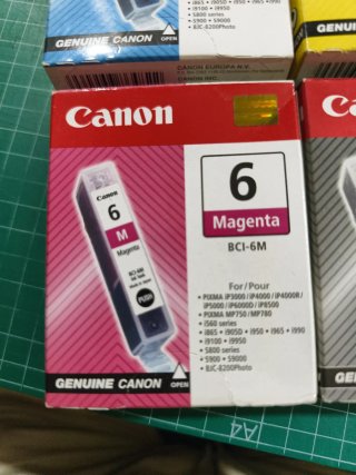 Canon Tinta BCI-6BK Original Pack