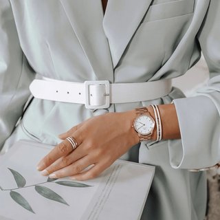 Reloj Daniel Wellington Iconic Link Oro Rosa