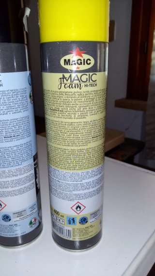2 Spray Lucida Cruscotti Magic Foam