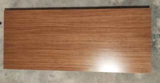 Mueble de salón madera y cristal