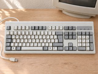 Teclado Retro vintage - 106 USB
