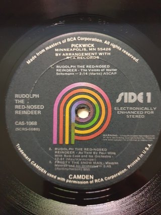 VINILE LP ALBUM CHRISTMAS NATALE VINTAGE USA 60S