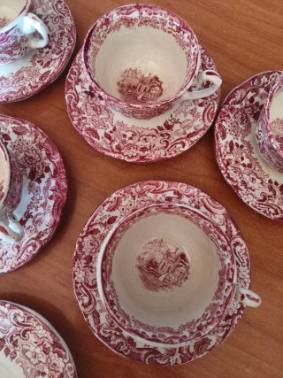 Tazas y Platos Cartuja
