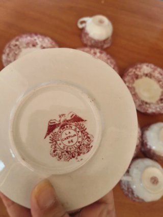 Tazas y Platos Cartuja