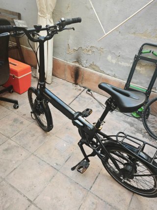 Bicicleta eléctrica plegable quipplan q20