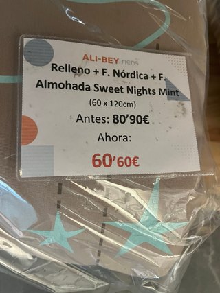 Funda nórdica + Relleno + Funda Almohada