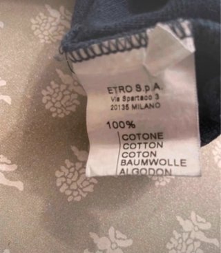 Polo Etro Uomo Blu