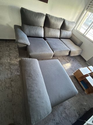 Sofá modular gris