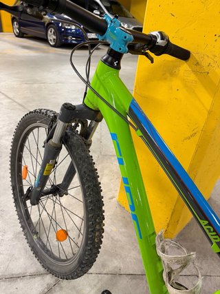 Bicicleta montaña Cube 24 como nueva